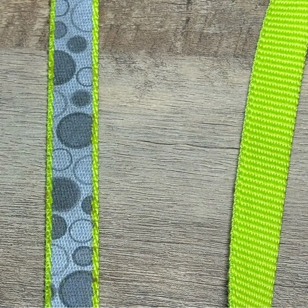 Green Reflective Dog Leash
